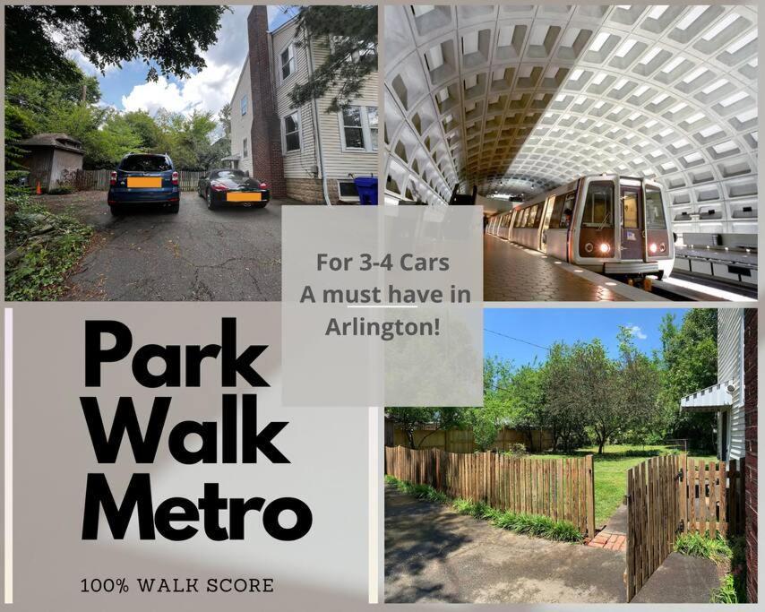 4 Bedroom Dc's Location With Parking, Walk To Clarendon Metro, Shopping And Nightlife! Villa Arlington